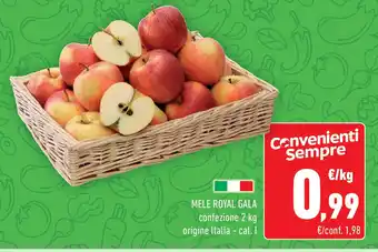 Conad Superstore Mele royal gala offerta