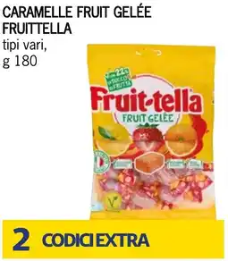 Bennet Caramelle fruit gelée FRUITTELLA offerta