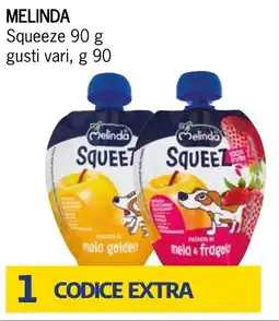 Bennet MELINDA Squeeze gusti vari offerta