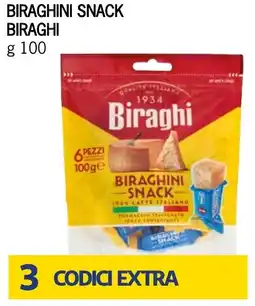 Bennet Biraghini snack BIRAGHI offerta