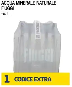 Bennet Acqua minerale naturale FIUGGI offerta
