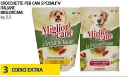 Bennet Crocchette per cani specialita' italiane MIGLIORCANE offerta