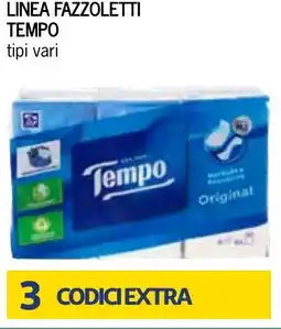 Bennet Linea fazzoletti TEMPO offerta