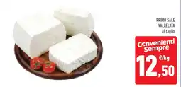Conad Superstore Primo sale vallelata offerta
