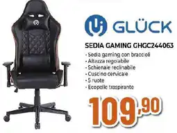 Ipercoop GLÜCK SEDIA GAMING GHGC244063 offerta