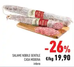 Conad Superstore Salame nobile gentile CASA MODENA offerta