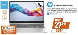 Ipercoop hp NOTEBOOK 15-FD0105NL offerta