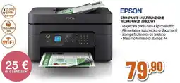 Ipercoop EPSON STAMPANTE MULTIFUNZIONE WORKFORCE 2930DWF offerta