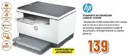Ipercoop hp STAMPANTE MULTIFUNZIONE LASERJET 6GW99F offerta