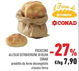 Conad Superstore Focaccine all'olio extravergine di oliva CONAD offerta