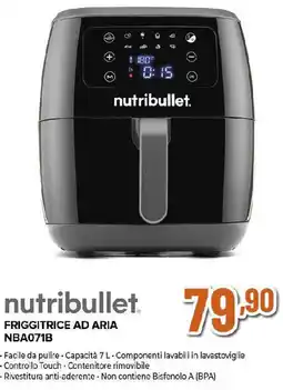 Ipercoop nutribullet FRIGGITRICE AD ARIA NBA071B offerta