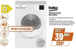Ipercoop beko ASCIUGATRICE BMTR38W offerta