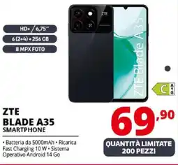Comet ZTE BLADE A35 SMARTPHONE offerta