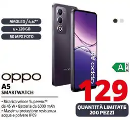 Comet oppo A5 SMARTWATCH offerta