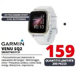 Comet GARMIN. VENU SQ2 SMARTWATCH offerta