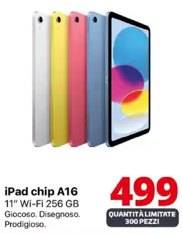 Comet iPad chip A16 11" offerta