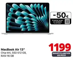 Comet MacBook Air 13" offerta