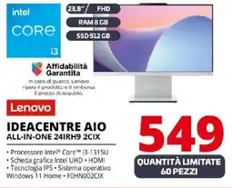 Comet Lenovo IDEACENTRE AIO ALL-IN-ONE 241RH9 2CIX offerta