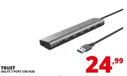 Comet TRUST HALYX 7 PORT USB HUB offerta