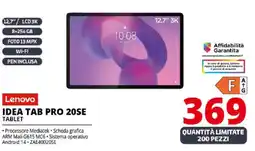 Comet Lenovo IDEA TAB PRO 20SE TABLET offerta