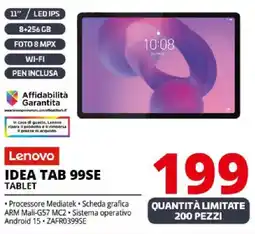 Comet Lenovo IDEA TAB 99SE TABLET offerta