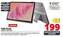 Comet Lenovo TAB PLUS TABLET TB351FU offerta