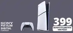 Comet SONY PS5 SLIM DIGITAL CONSOLE offerta