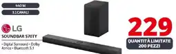 Comet LG SOUNDBAR S70TY offerta
