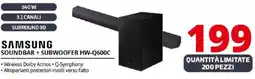 Comet SAMSUNG SOUNDBAR + SUBWOOFER HW-Q600C offerta