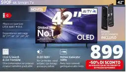 Comet SAMSUNG S90F 4K Smart TV offerta