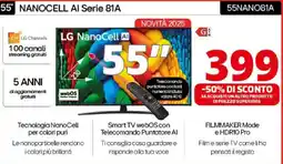 Comet LG NANOCELL AI Serie 81A offerta