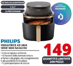Comet PHILIPS FRIGGITRICE AD ARIA SERIE 3000 NA342/00 offerta