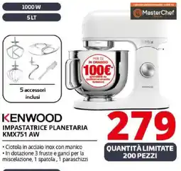 Comet KENWOOD IMPASTATRICE PLANETARIA KMX751 AW offerta