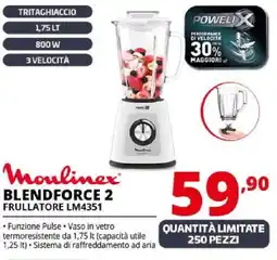 Comet Moulinex BLENDFORCE 2 FRULLATORE LM4351 offerta