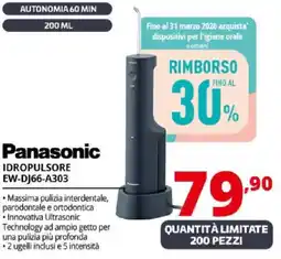 Comet Panasonic IDROPULSORE EW-DJ66-A303 offerta