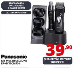 Comet Panasonic KIT MULTIFUNZIONE ER-GY10CM504 offerta
