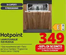 Comet Hotpoint LAVASTOVIGLIE H21 HUD526 offerta