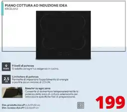 Comet PIANO COTTURA AD INDUZIONE IDEA KRCDJ642 offerta