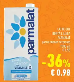 Conad Superstore Latte uht bontà e linea PARMALAT offerta