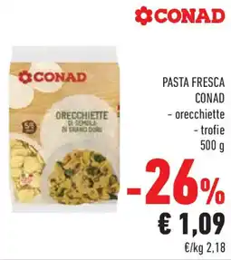 Conad Superstore Pasta fresca CONAD offerta