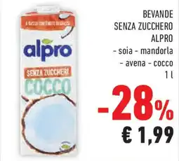 Conad Superstore Bevande senza zucchero ALPRO offerta