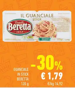 Conad Superstore Guanciale in stick BERETTA offerta