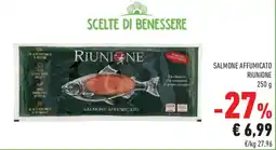 Conad Superstore Salmone affumicato RIUNIONE offerta
