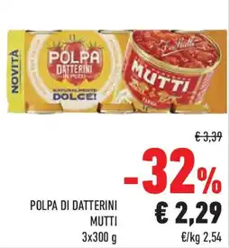 Conad Superstore Polpa di datterini MUTTI offerta