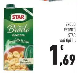 Conad Superstore Brodo pronto STAR offerta