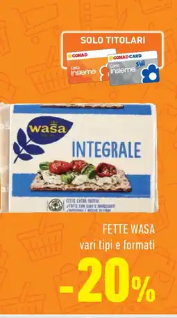 Conad Superstore Fette WASA offerta