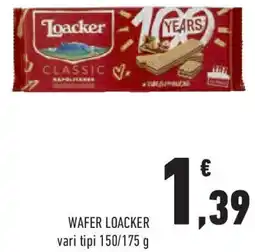 Conad Superstore Wafer LOACKER offerta