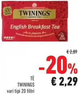 Conad Superstore Tè TWININGS offerta