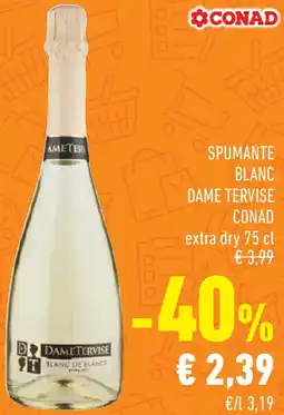 Conad Superstore Spumante blanc dame tervise CONAD offerta