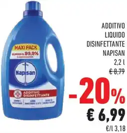Conad Superstore Additivo liquido disinfettante NAPISAN offerta